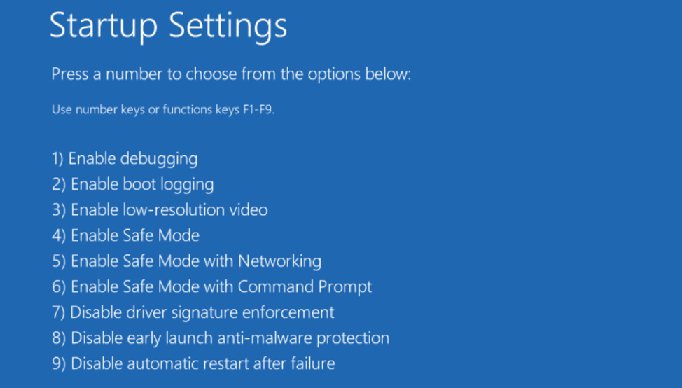 Enable Safe Mode with Networking